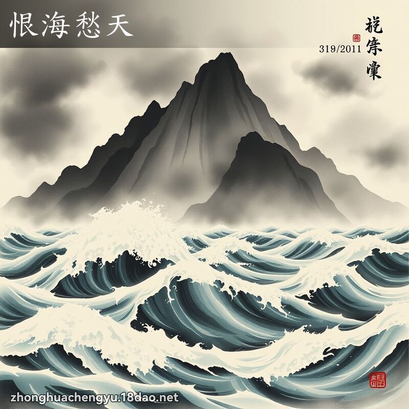 恨海愁天 配图