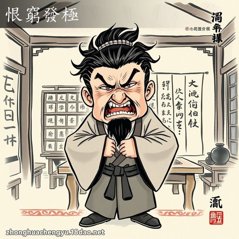 恨窮發極 配图