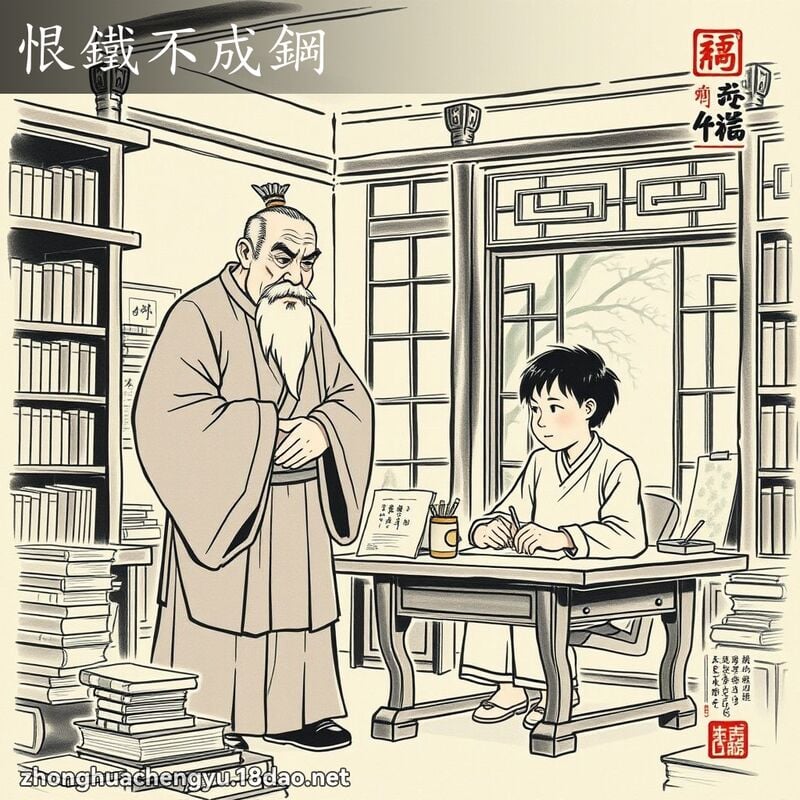 恨鐵不成鋼 配图