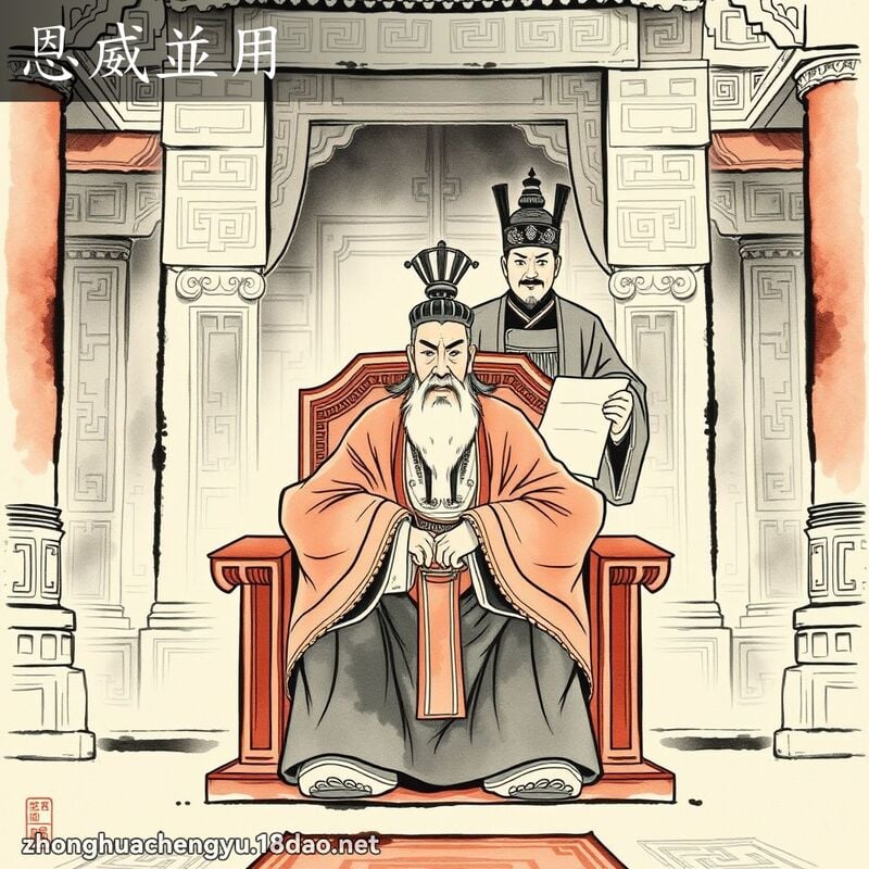 恩威並用 配图