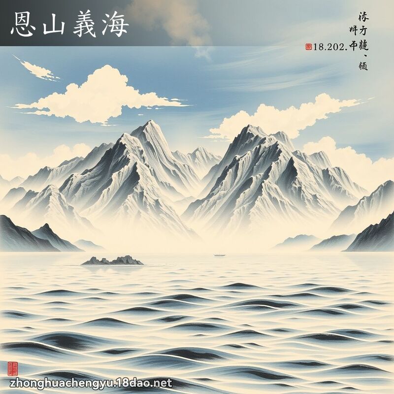 恩山义海 - 中华成语配图