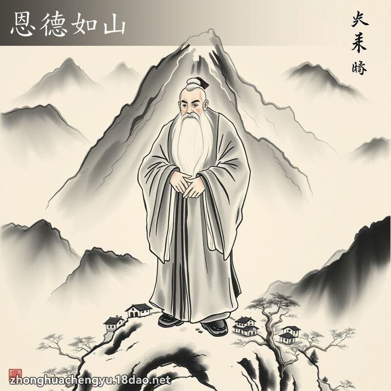 恩德如山 配图