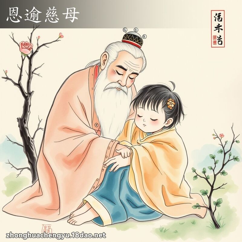 恩逾慈母 配图