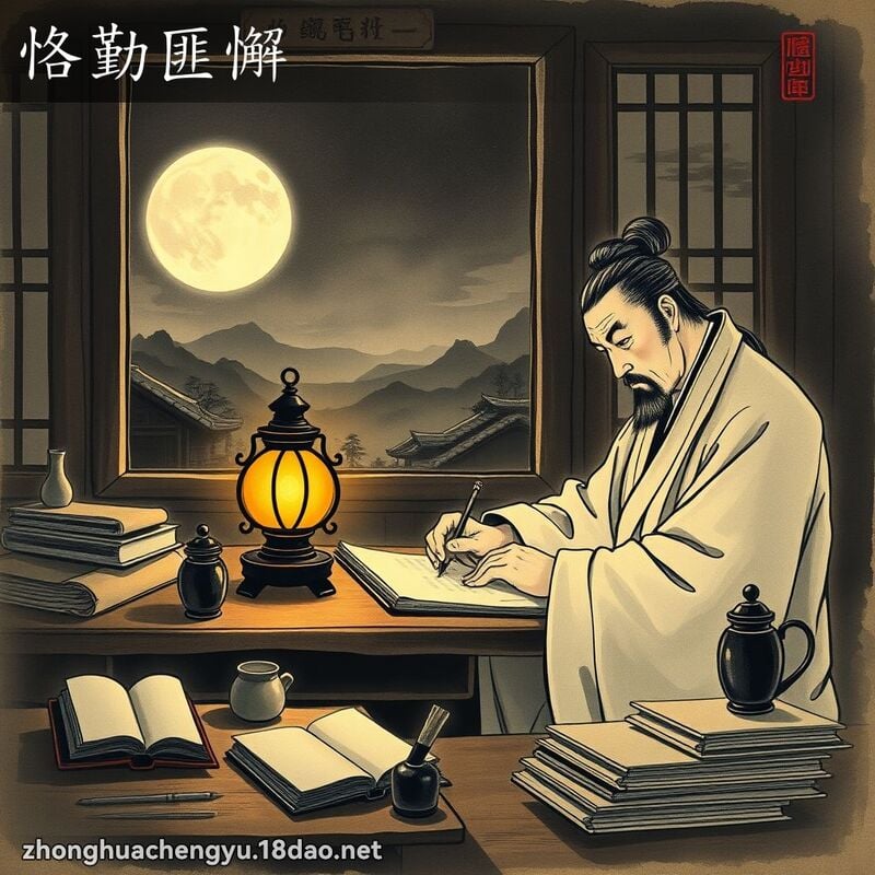 恪勤匪懈 配图