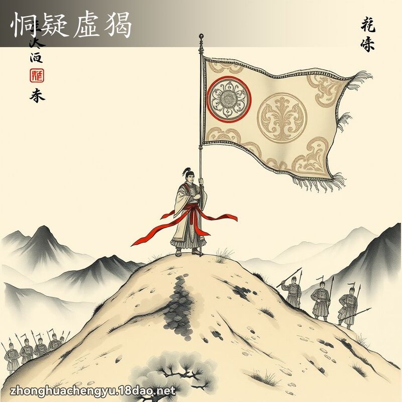 恫疑虛猲 - 中華成語配圖