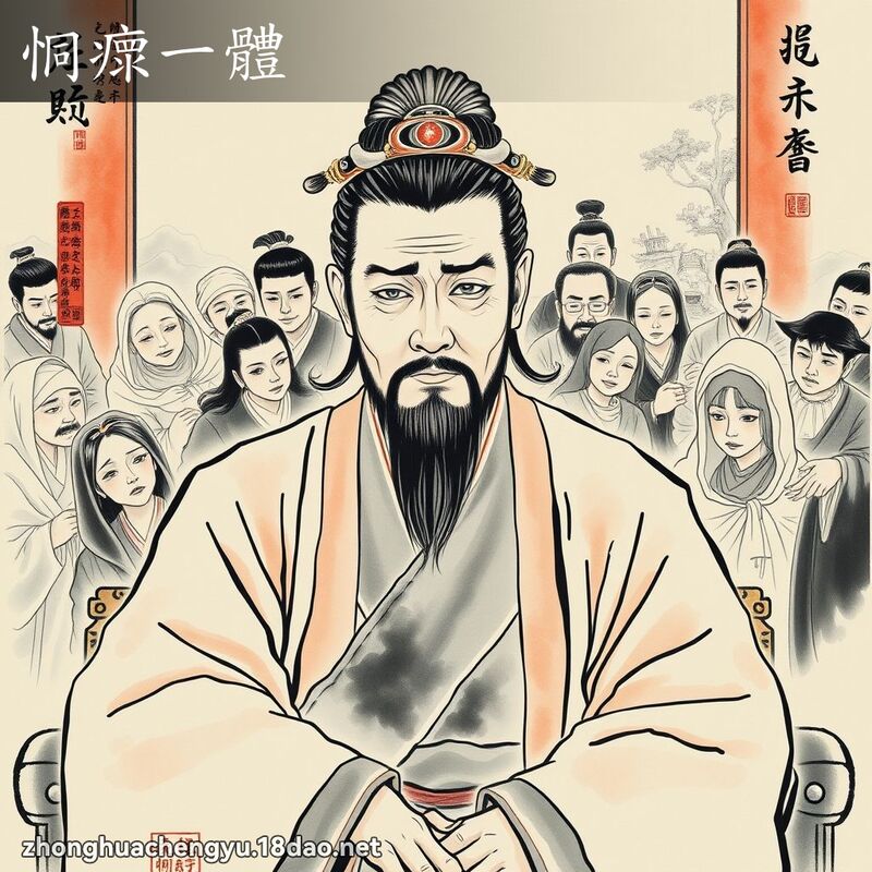恫瘝一體 配图