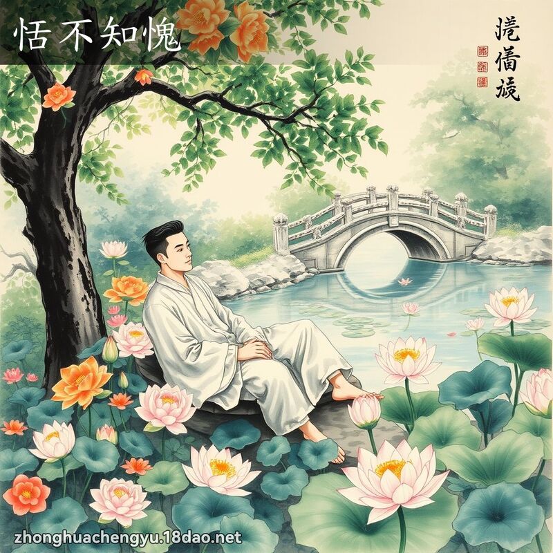 恬不知愧 配图