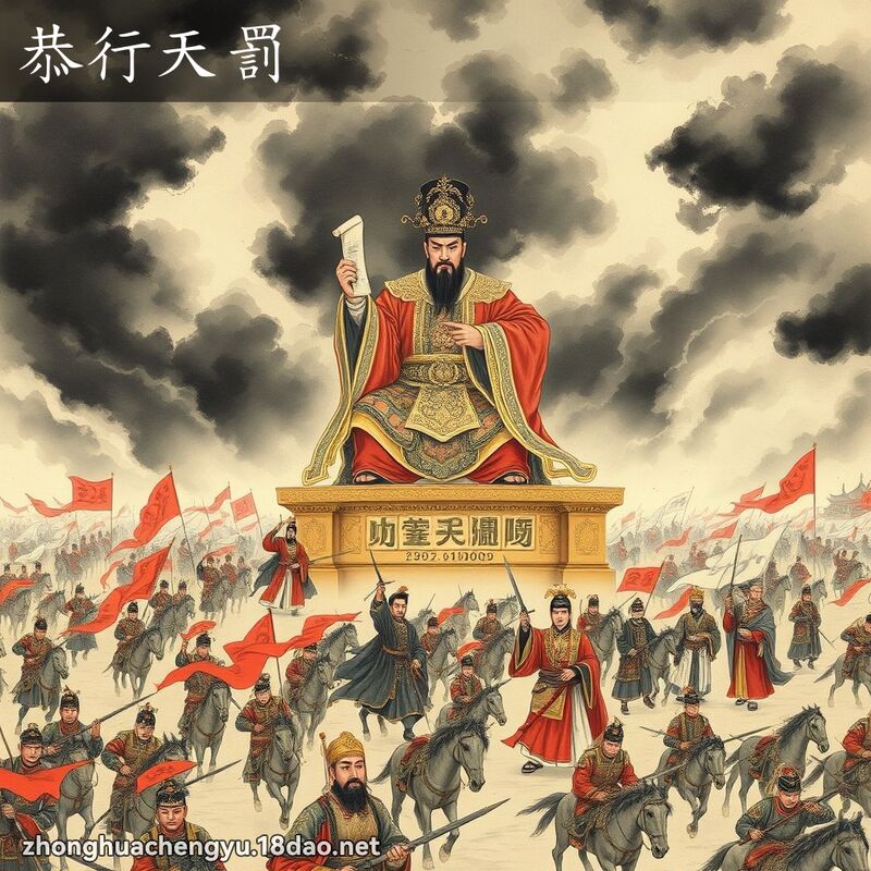 恭行天罰 配图