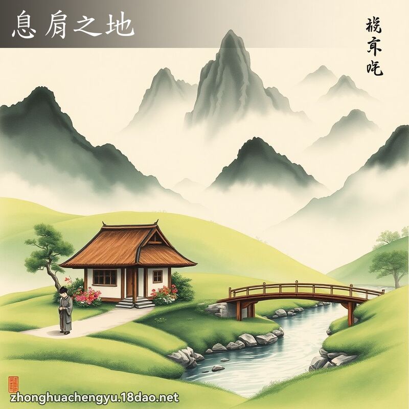 息肩之地 配图