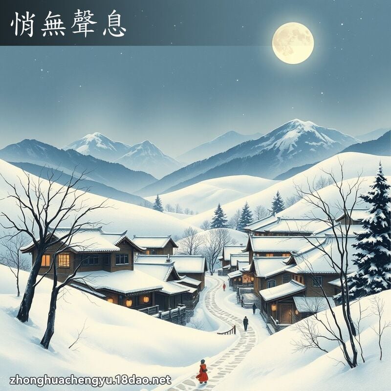 悄無聲息 配图