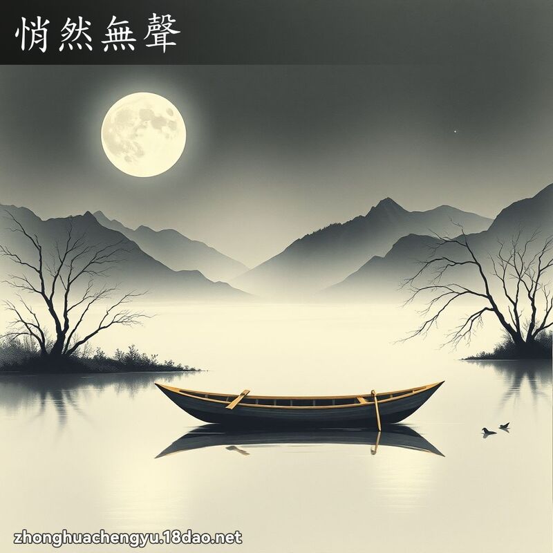 悄然無聲 配图