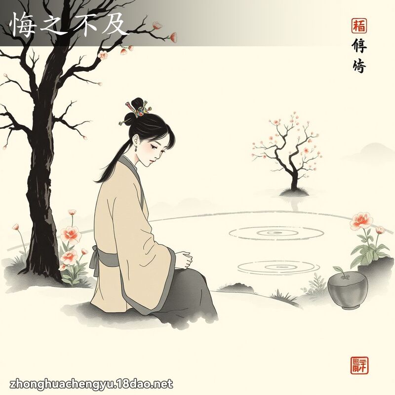 悔之不及 配图