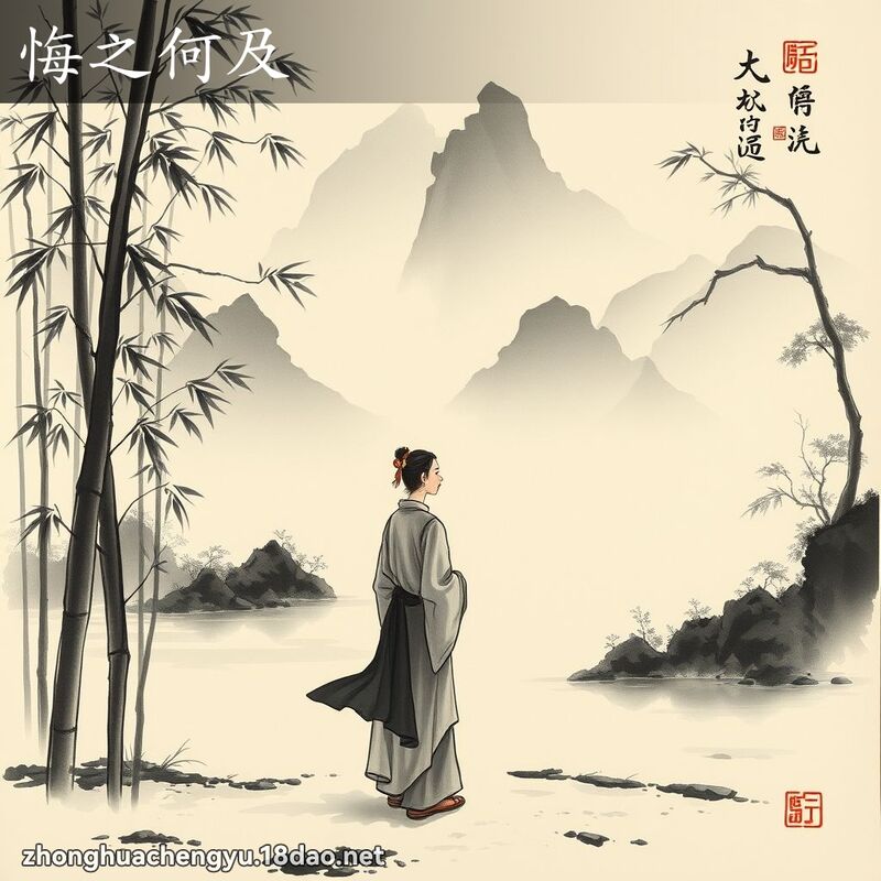 悔之何及 配图