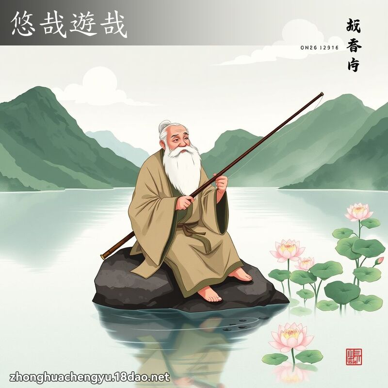 悠哉遊哉 - 中華成語配圖