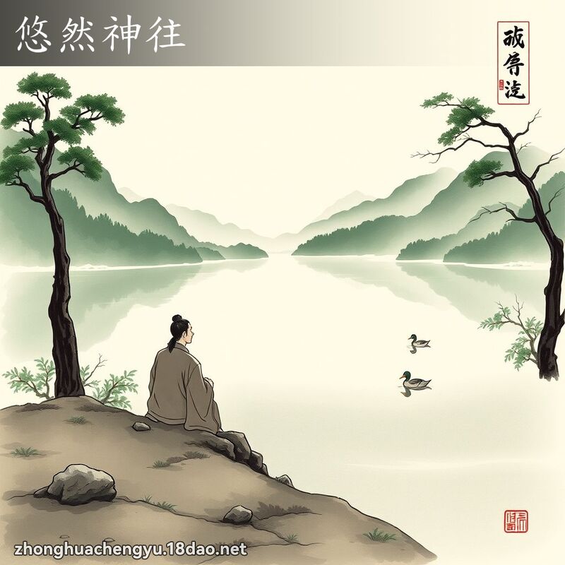 悠然神往 配图