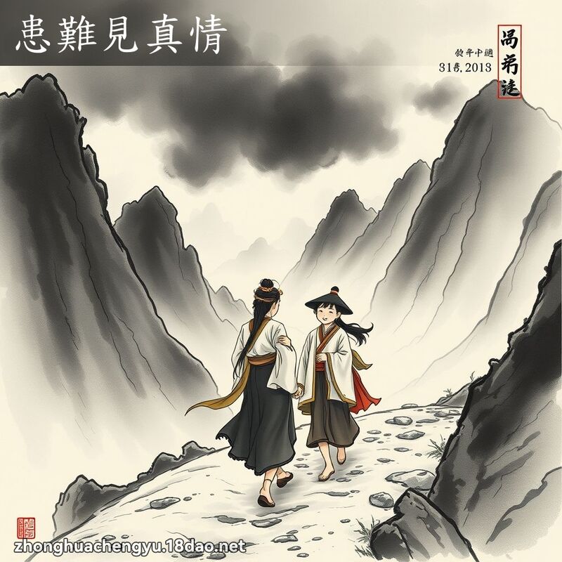 患難見真情 配图