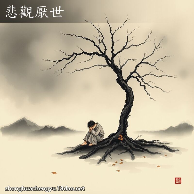 悲觀厭世 配图
