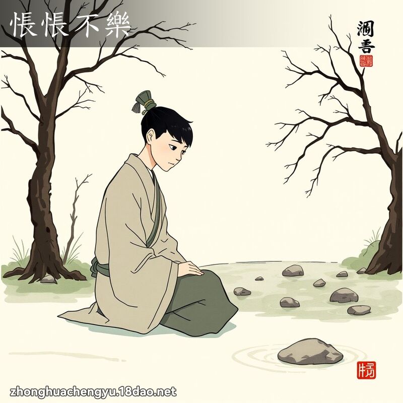 悵悵不樂 配图