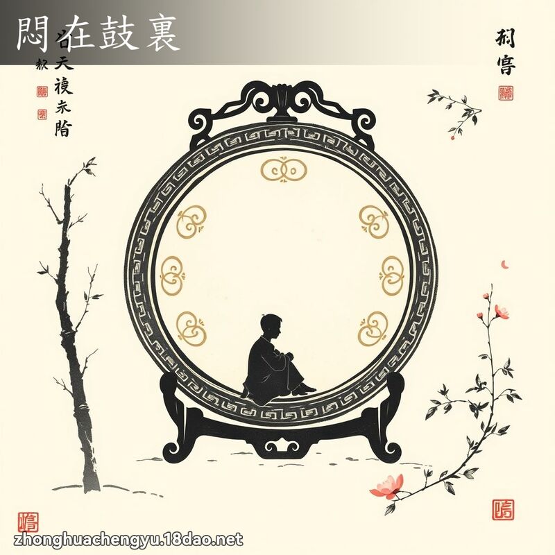 悶在鼓裏 配图