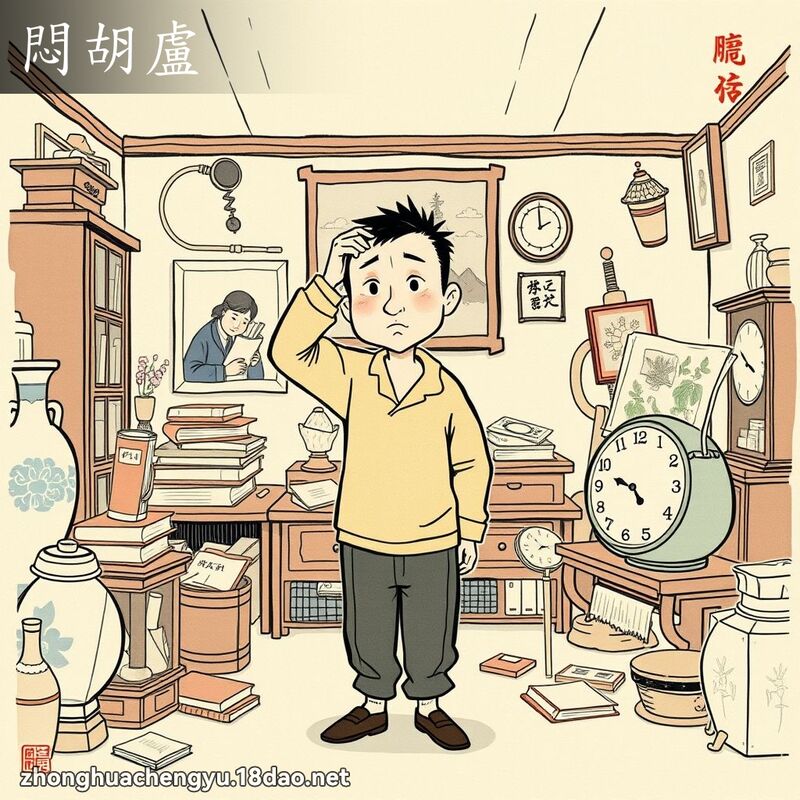 悶胡盧 配图