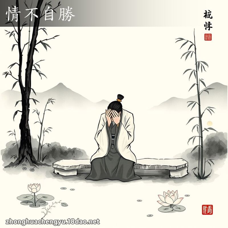 情不自勝 配图