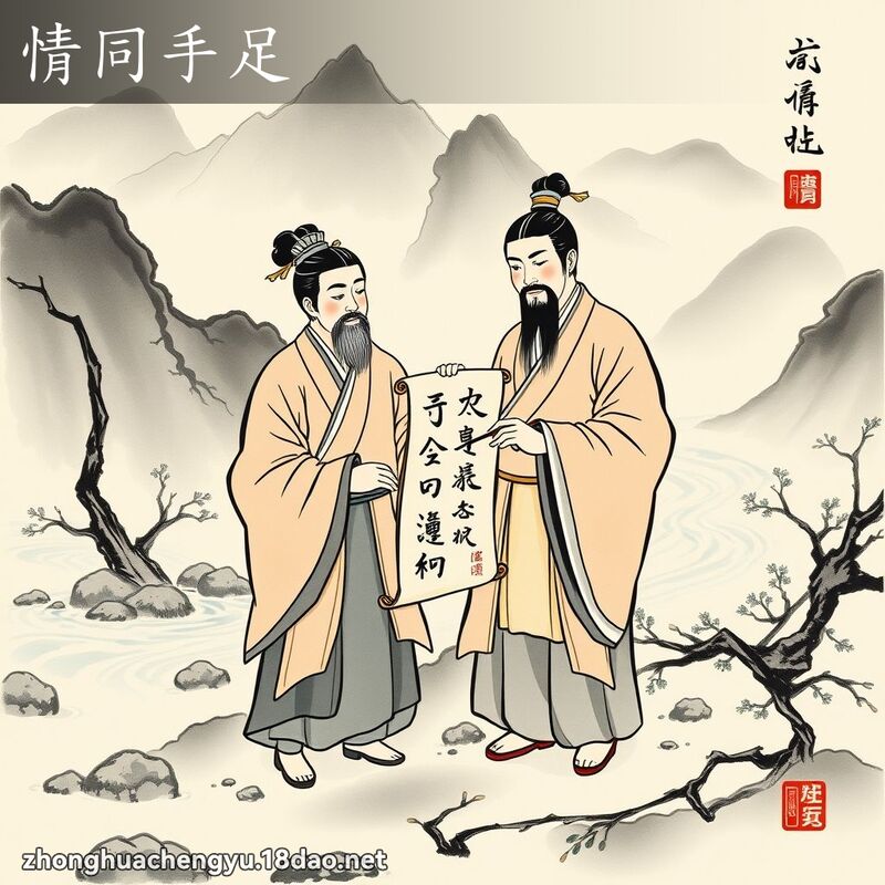 情同手足 配图