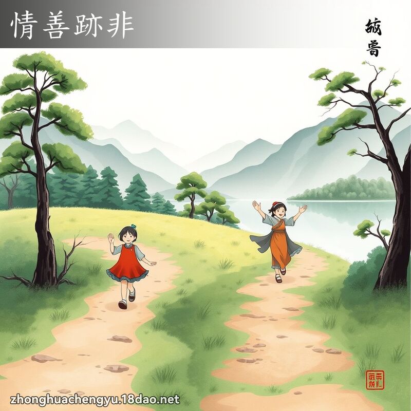 情善跡非 配图