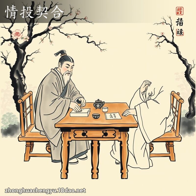 情投契合 配图
