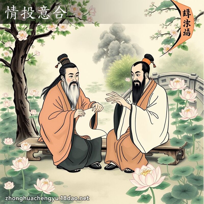 情投意合 配图