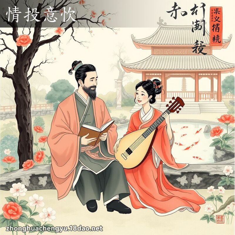 情投意忺 配图