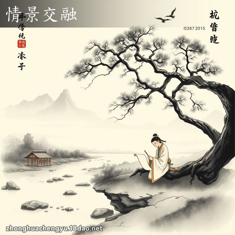 情景交融 配图