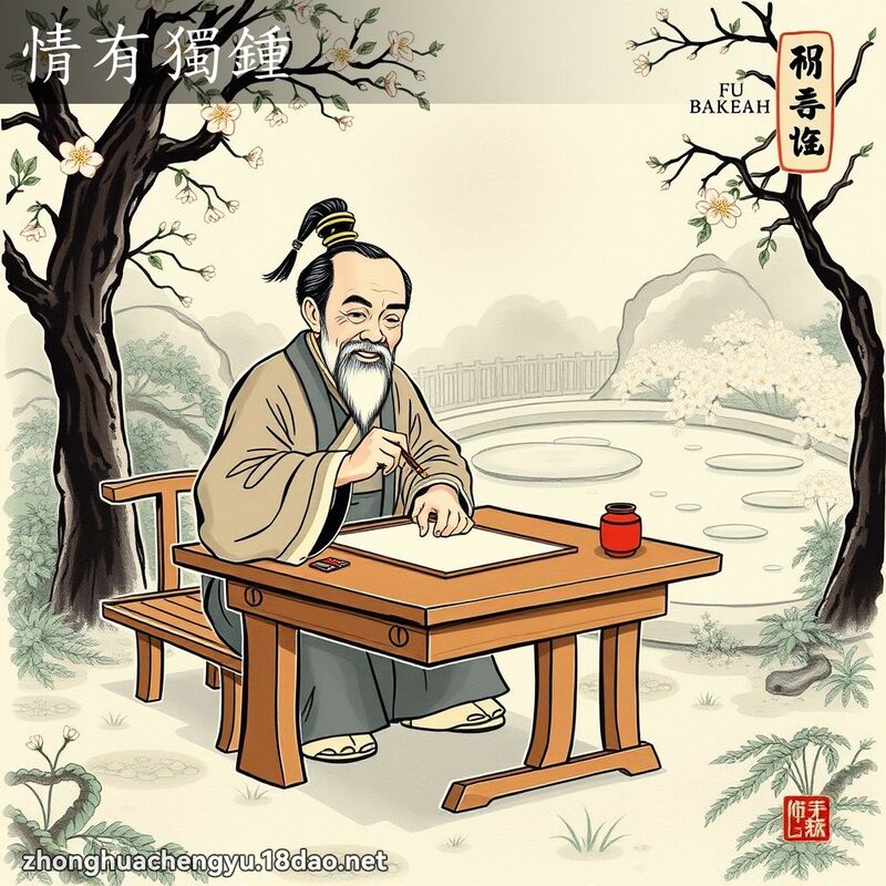 情有獨鍾 配图