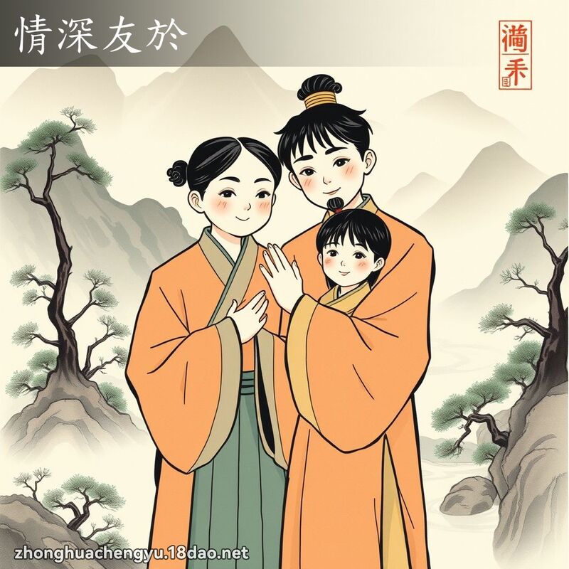 情深友於 配图