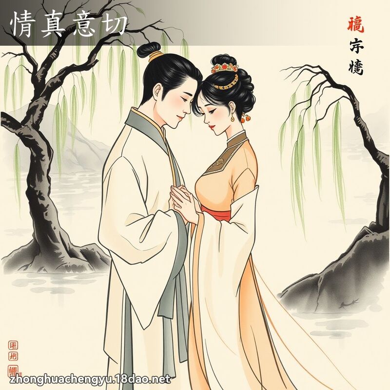 情真意切 配图