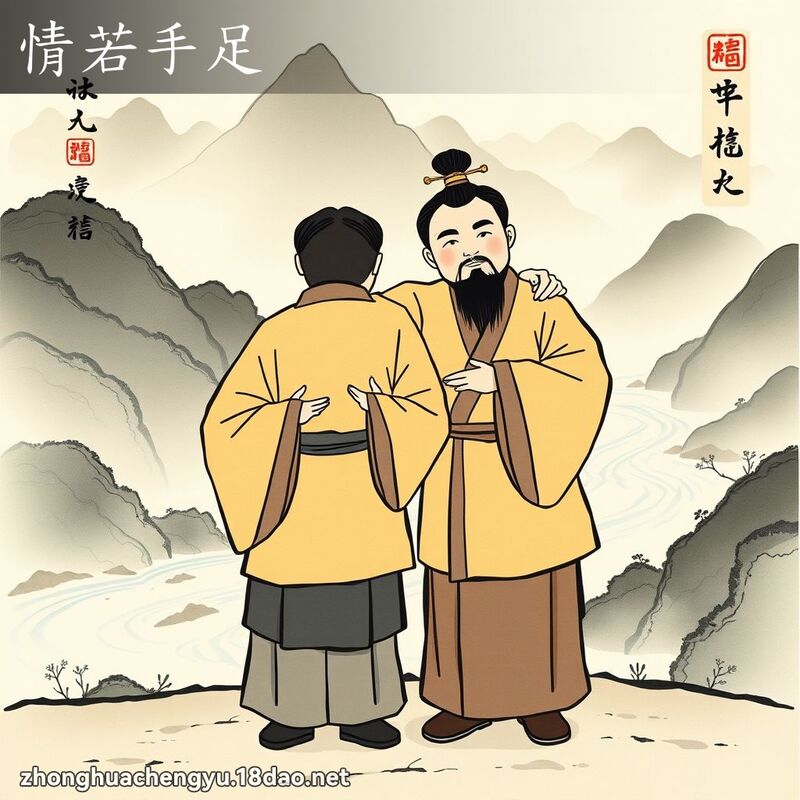 情若手足 配图