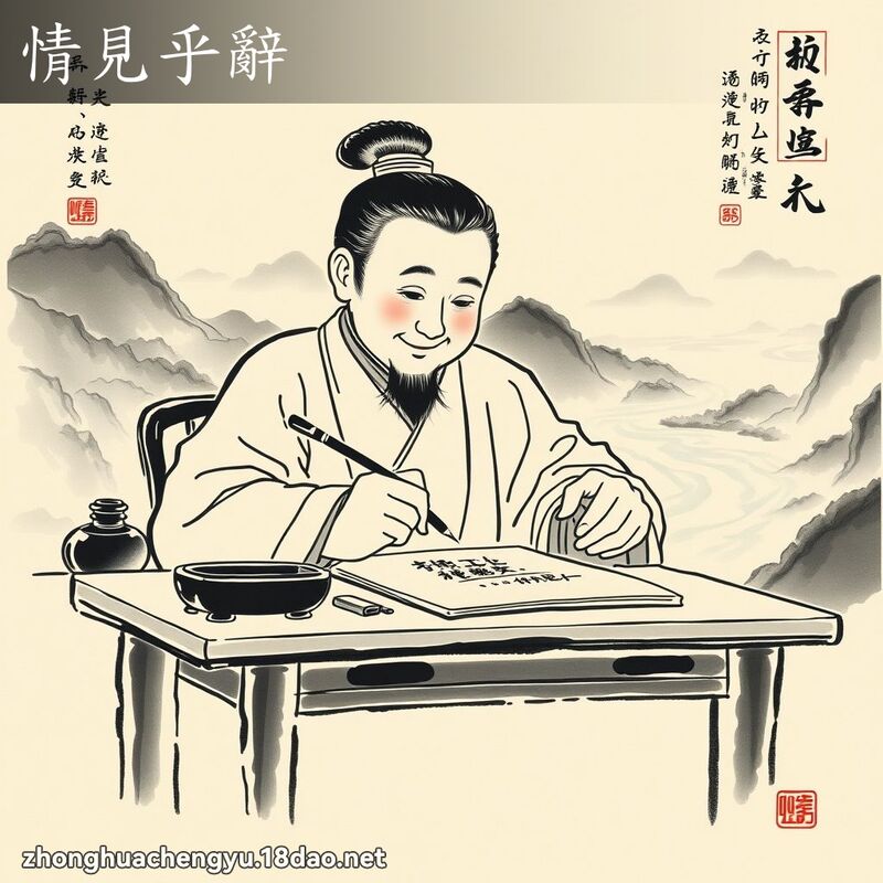 情見乎辭 配图