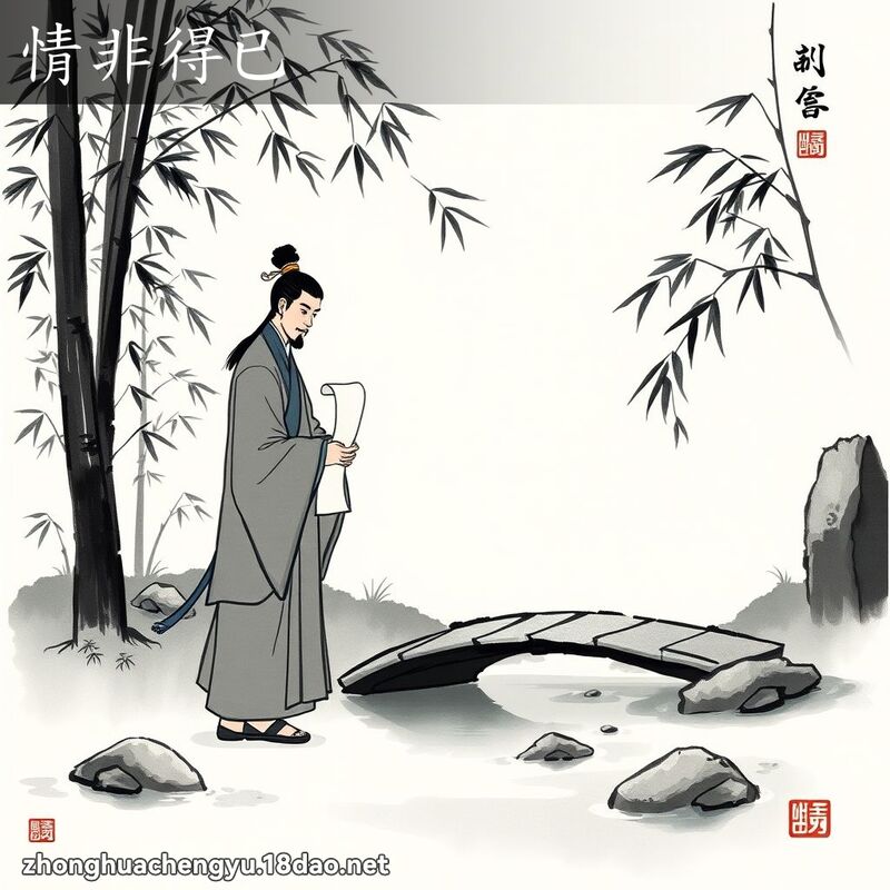 情非得已 配图