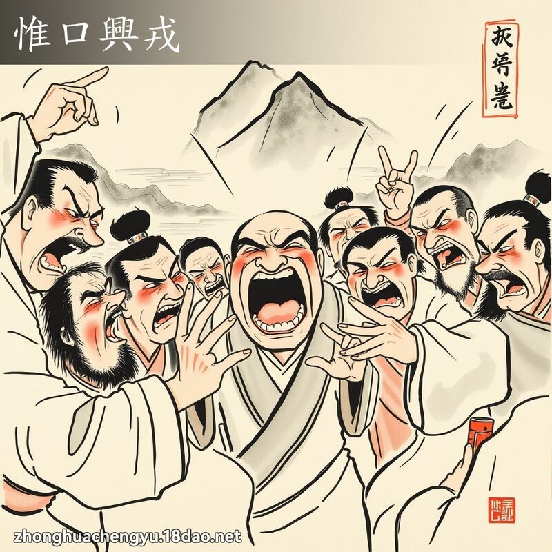 惟口興戎 配图