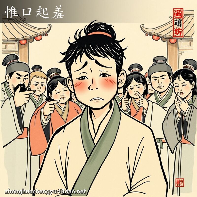 惟口起羞 配图