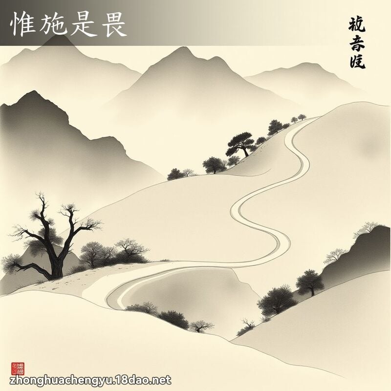 惟施是畏 配图