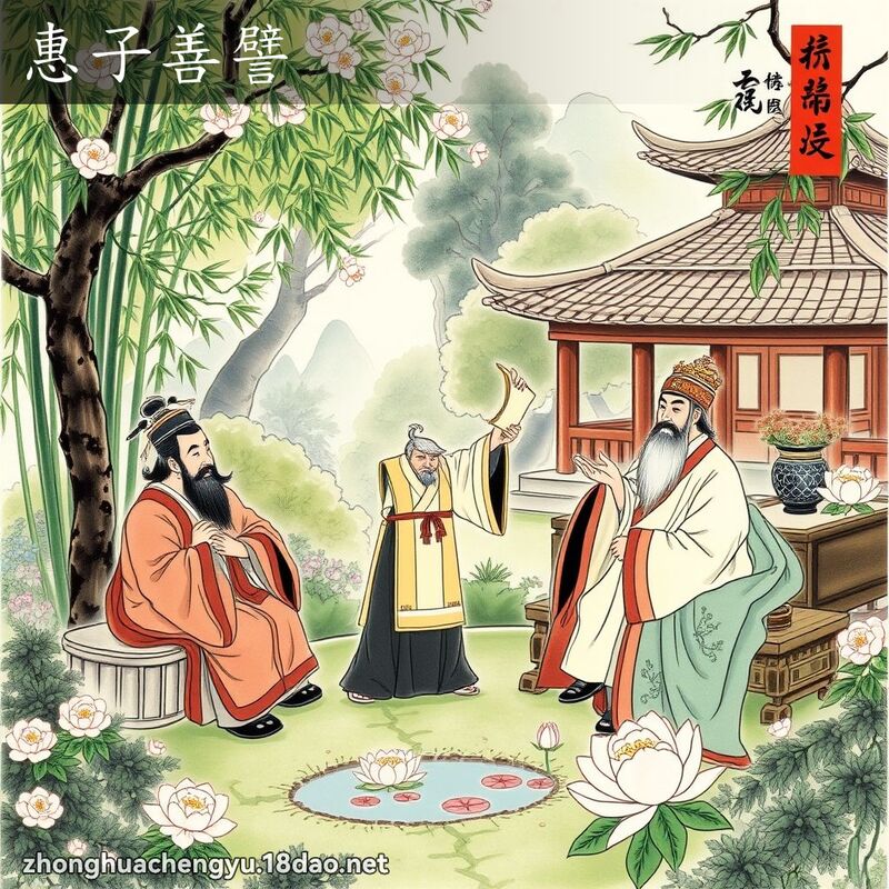 惠子善譬 - 中華成語配圖