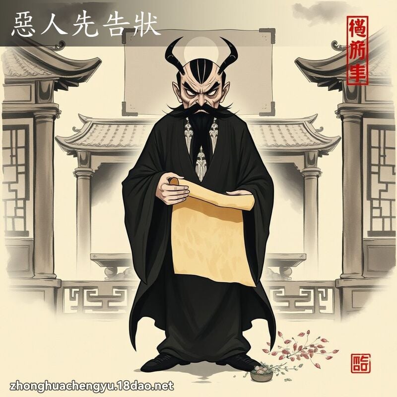 惡人先告狀 配图