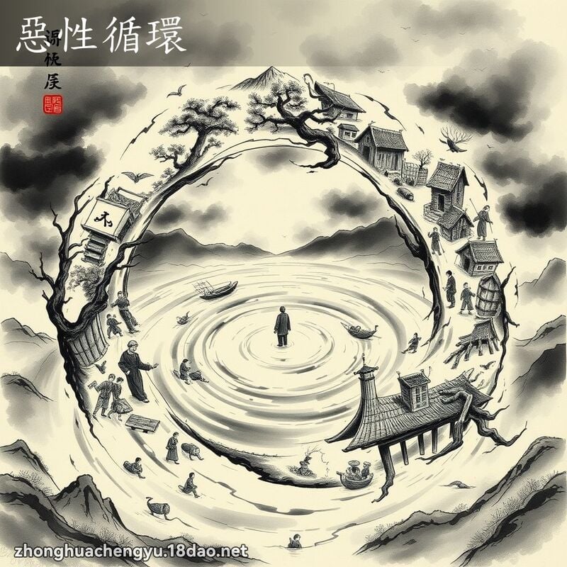惡性循環 配图