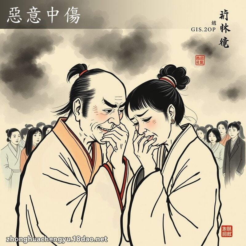 惡意中傷 配图