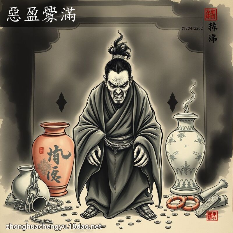 惡盈釁滿 配图