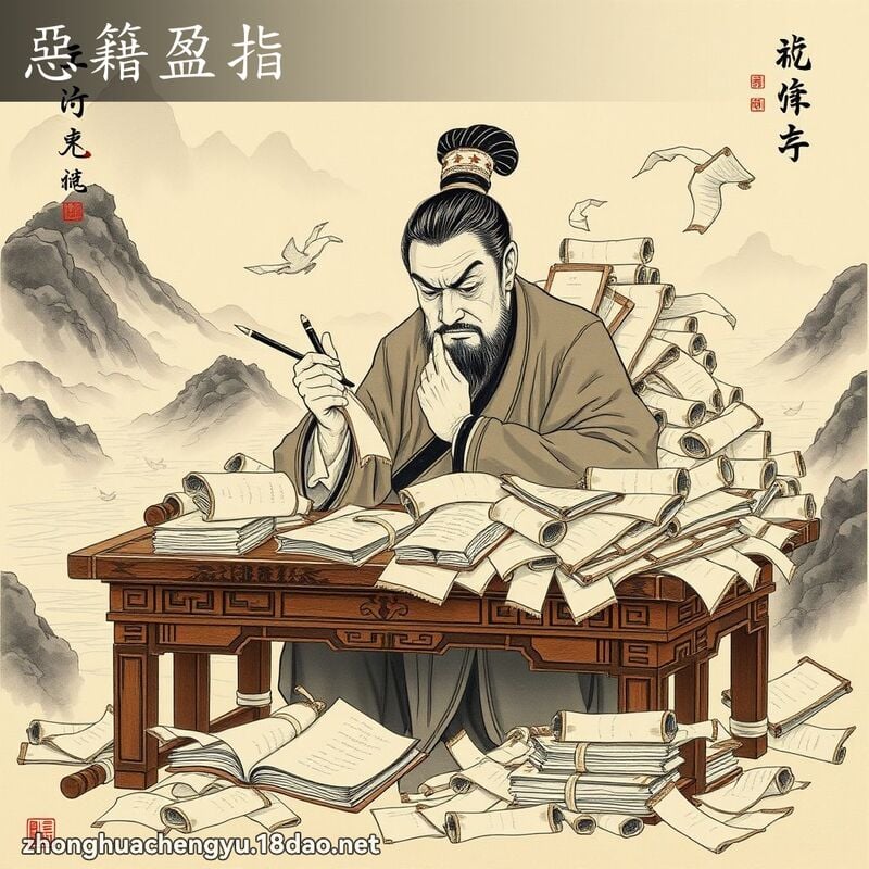 惡籍盈指 配图