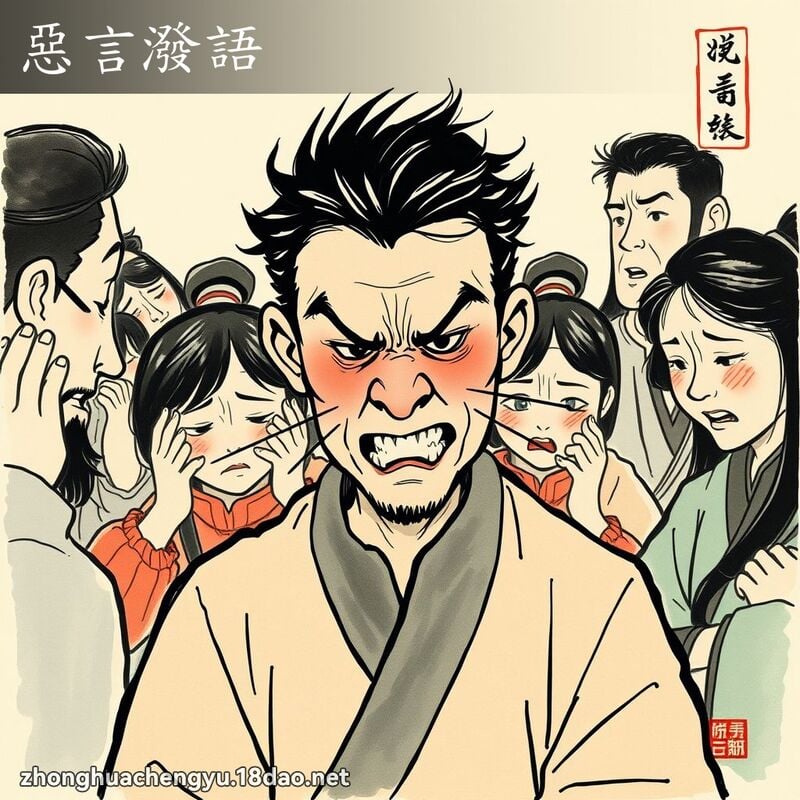 惡言潑語 配图