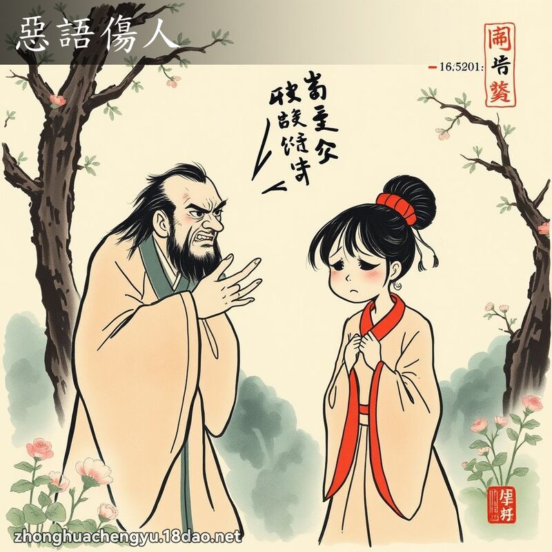 惡語傷人 配图