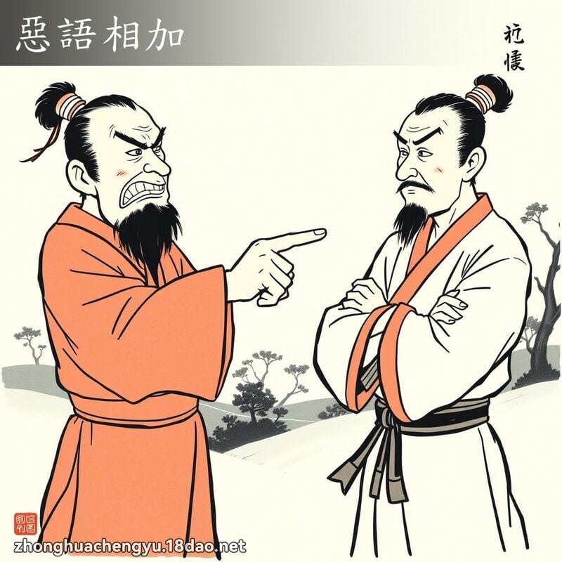 惡語相加 配图