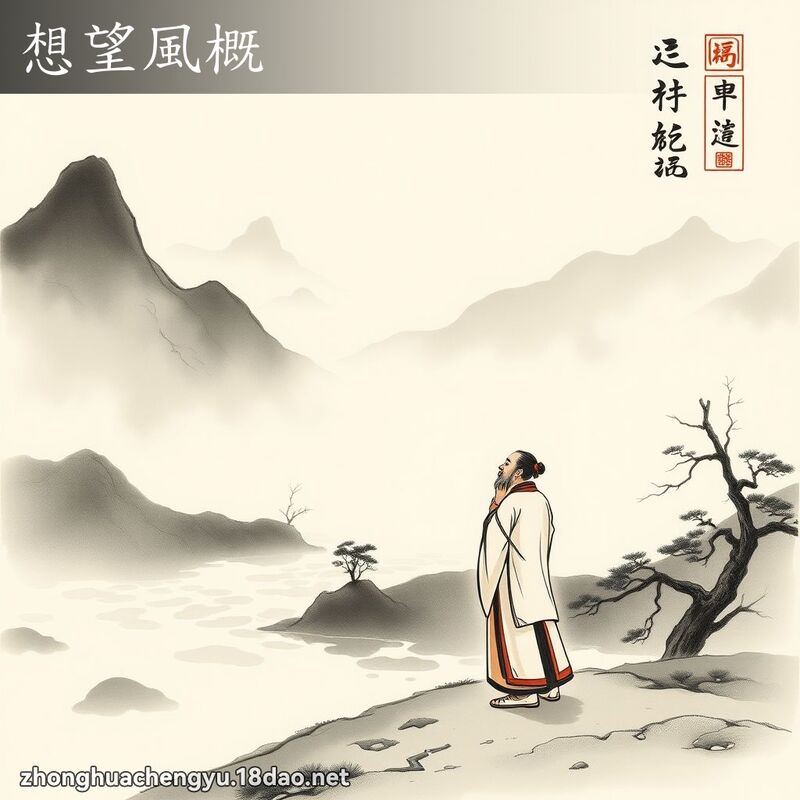 想望風概 配图